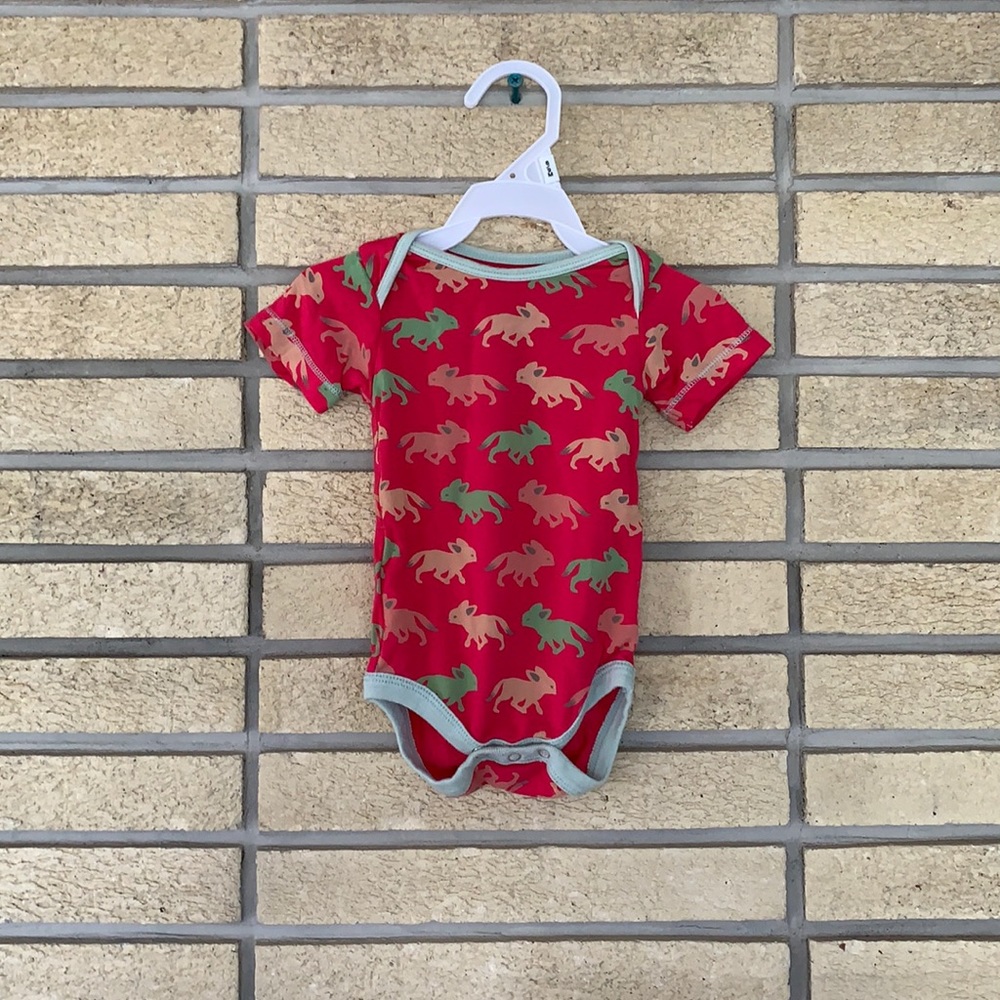 Kickee Pants Onesie W/Fox Design